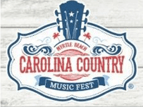 A logo for the carolina country music festival.